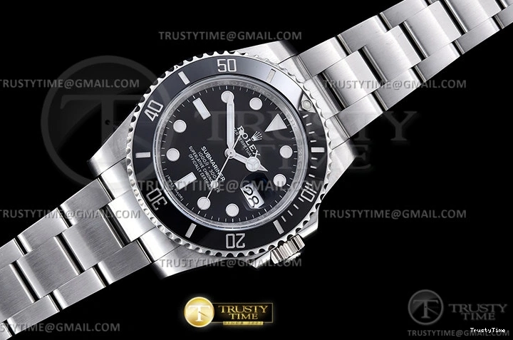 0430 Fashionable ROLSUB0417A – Submariner 116610LN 904L SS SS Blk CLEAN V2 VS 1047
